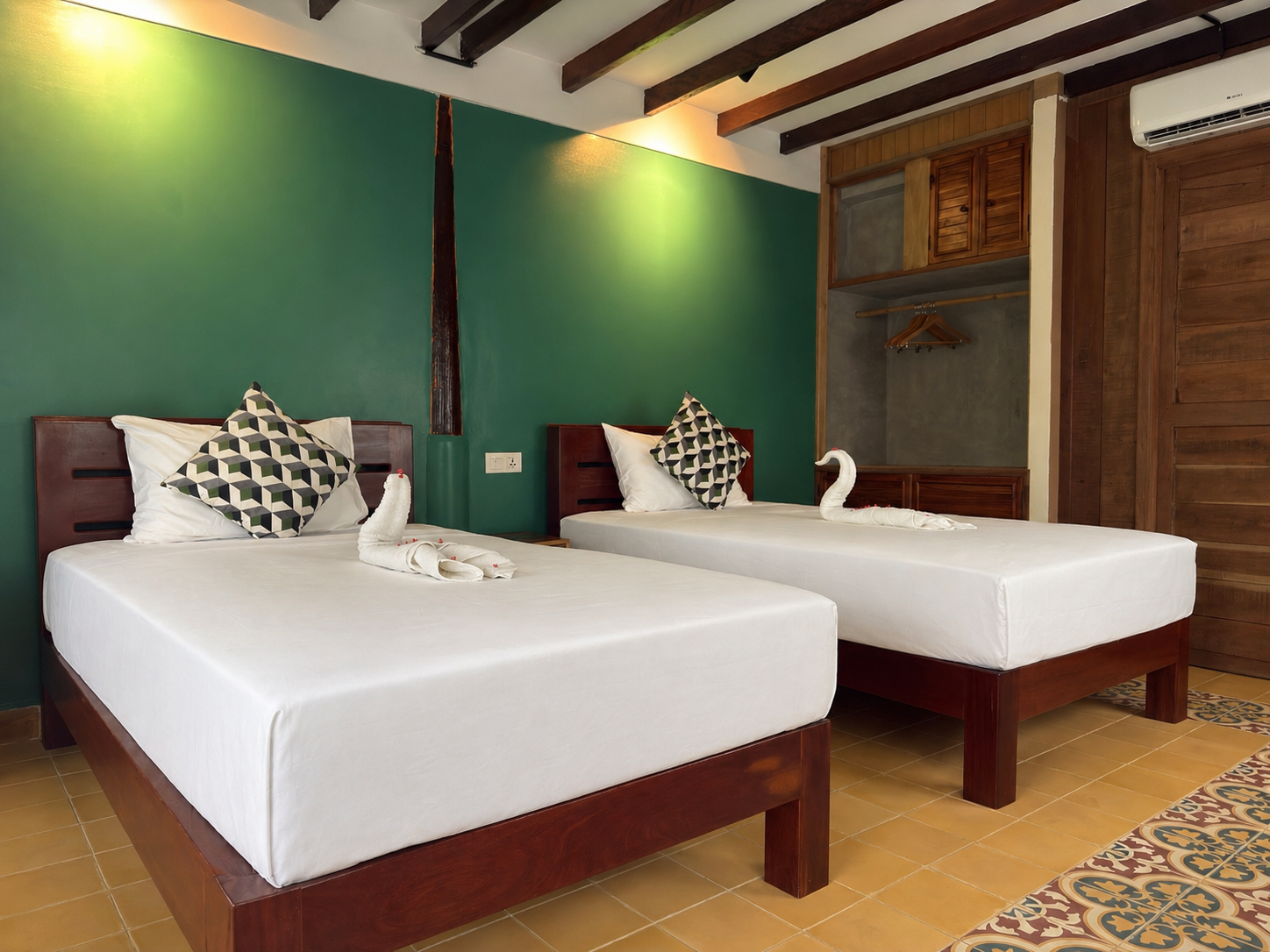 Khmer House Twin Deluxe Room